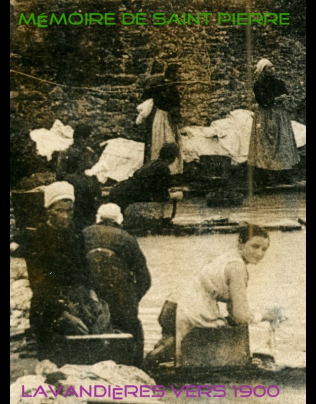 lavandières 1900
